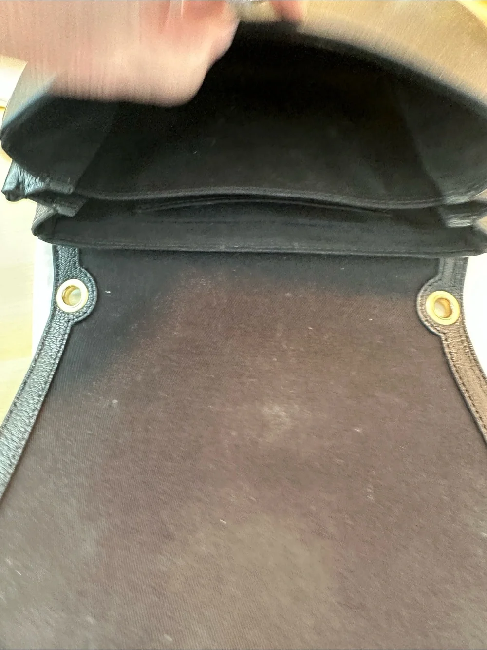 See By Chloé Black Leather Small Shoulder Bag with Gold Hardware - Picture 8 of 9